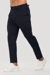 THE ALESSIO TROUSERS - NAVY BLUE - Maison Sydney