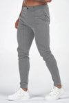 THE CHEVRON TROUSERS - GREY - Maison Sydney
