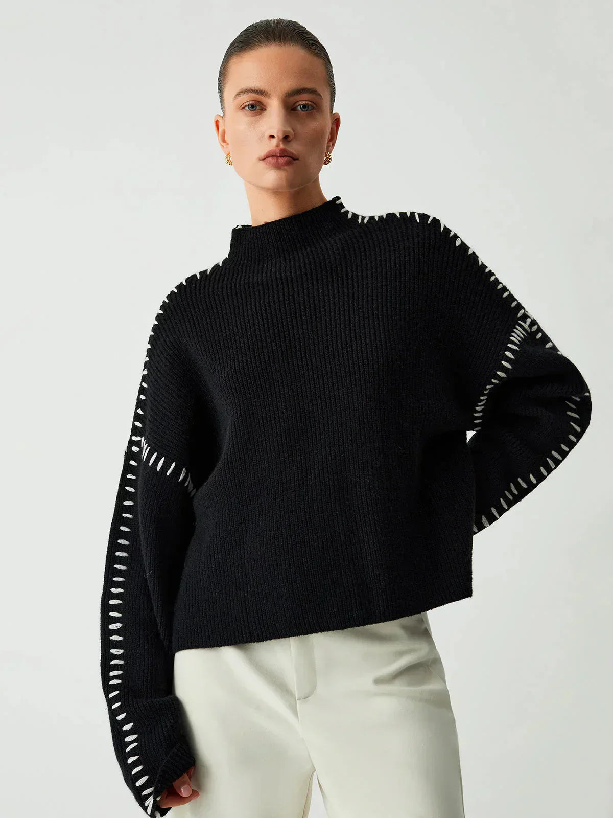 Mia | Oversized Sweater - Maison Sydney