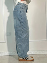 Balloon Carpenter Shine Denim Jeans - Maison Sydney