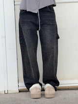 Balloon Carpenter Shine Denim Jeans - Maison Sydney