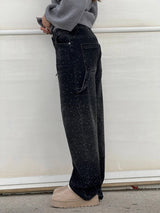 Balloon Carpenter Shine Denim Jeans - Maison Sydney
