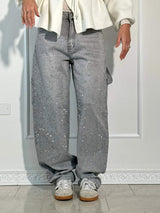 Balloon Carpenter Shine Denim Jeans - Maison Sydney
