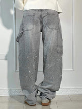 Balloon Carpenter Shine Denim Jeans - Maison Sydney