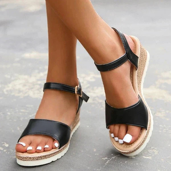 CAITLIN | Sandals with Orthopedic Support - Maison Sydney