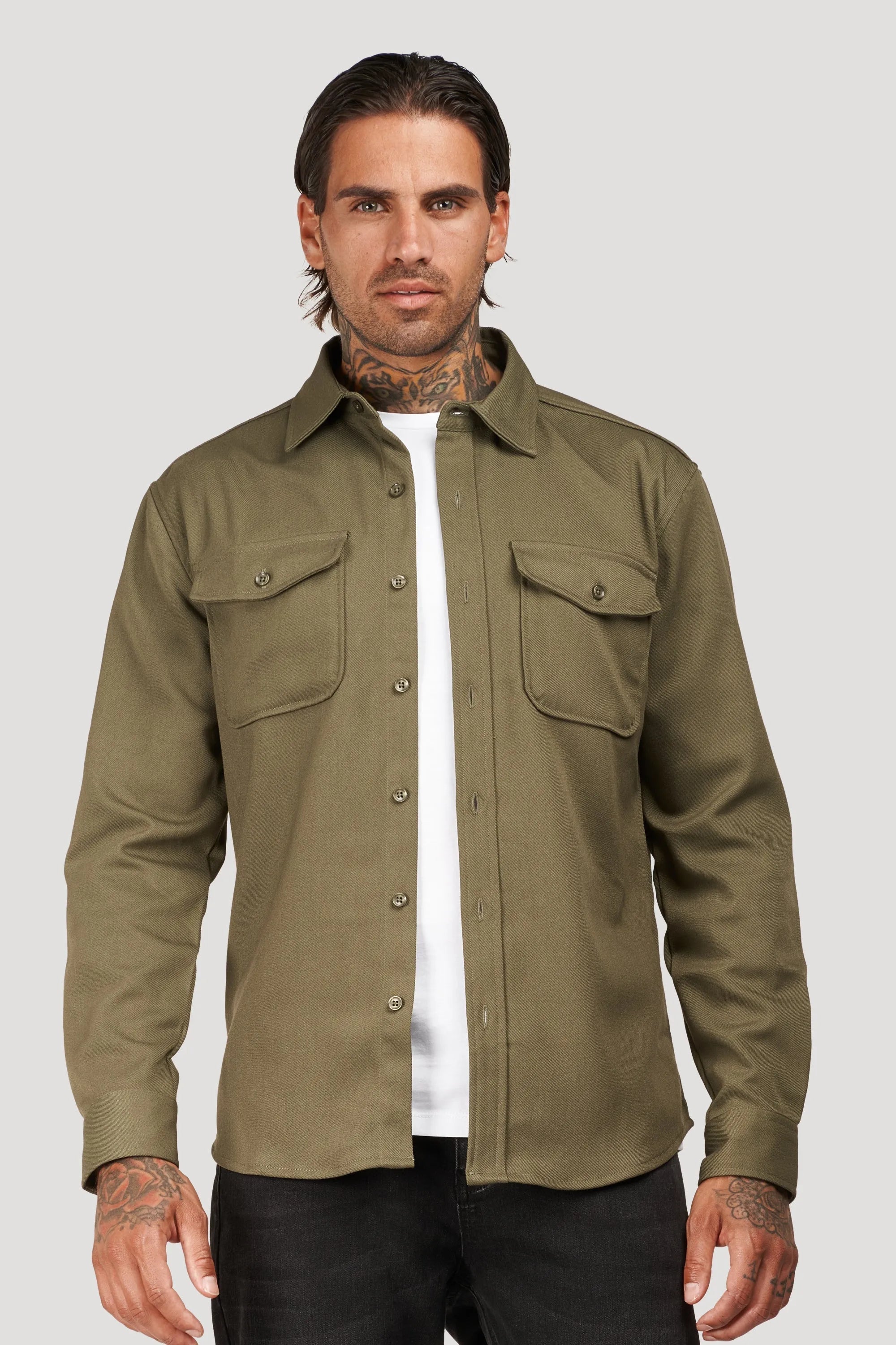 THE DANTE OVERSHIRT - Maison Sydney