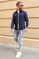 THE DANTE OVERSHIRT - Maison Sydney
