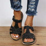 URSULA | Orthopedic leather sandals - Maison Sydney