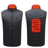DuraHeat | 21-Zone Outdoor Heated Vest – Tough Graphene Tech - Threadford