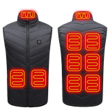 DuraHeat | 21-Zone Outdoor Heated Vest – Tough Graphene Tech - Threadford