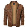 Fleece Biker Jacket - Threadford