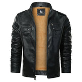 Fleece Biker Jacket - Threadford