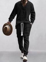 FlexKnit | Cable Knit Athleisure Set - Maison Sydney
