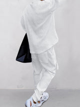 FlexKnit | Cable Knit Athleisure Set - Maison Sydney