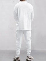 FlexKnit | Cable Knit Athleisure Set - Maison Sydney
