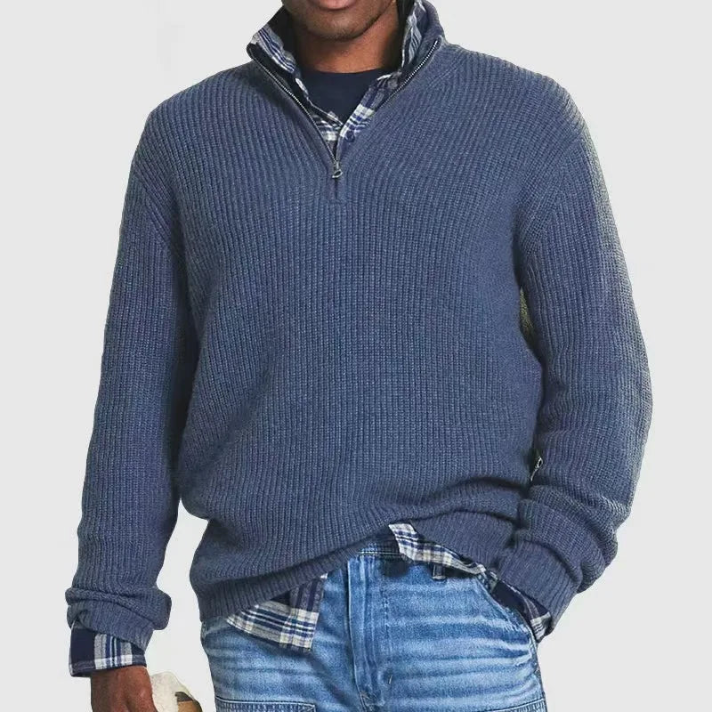 Glenrock | Half-Zip Knit Pullover - Threadford