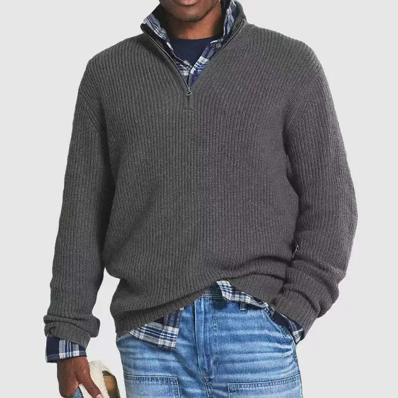Glenrock | Half-Zip Knit Pullover - Threadford