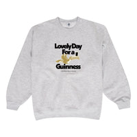 Guinness x MS 'Lovely Day' Sweater - Ash Grey