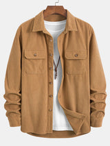 Double Pocket Corduroy Shirt - Maison Sydney
