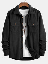 Double Pocket Corduroy Shirt - Maison Sydney