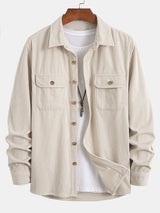 Double Pocket Corduroy Shirt - Maison Sydney