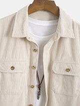 Double Pocket Corduroy Shirt - Maison Sydney