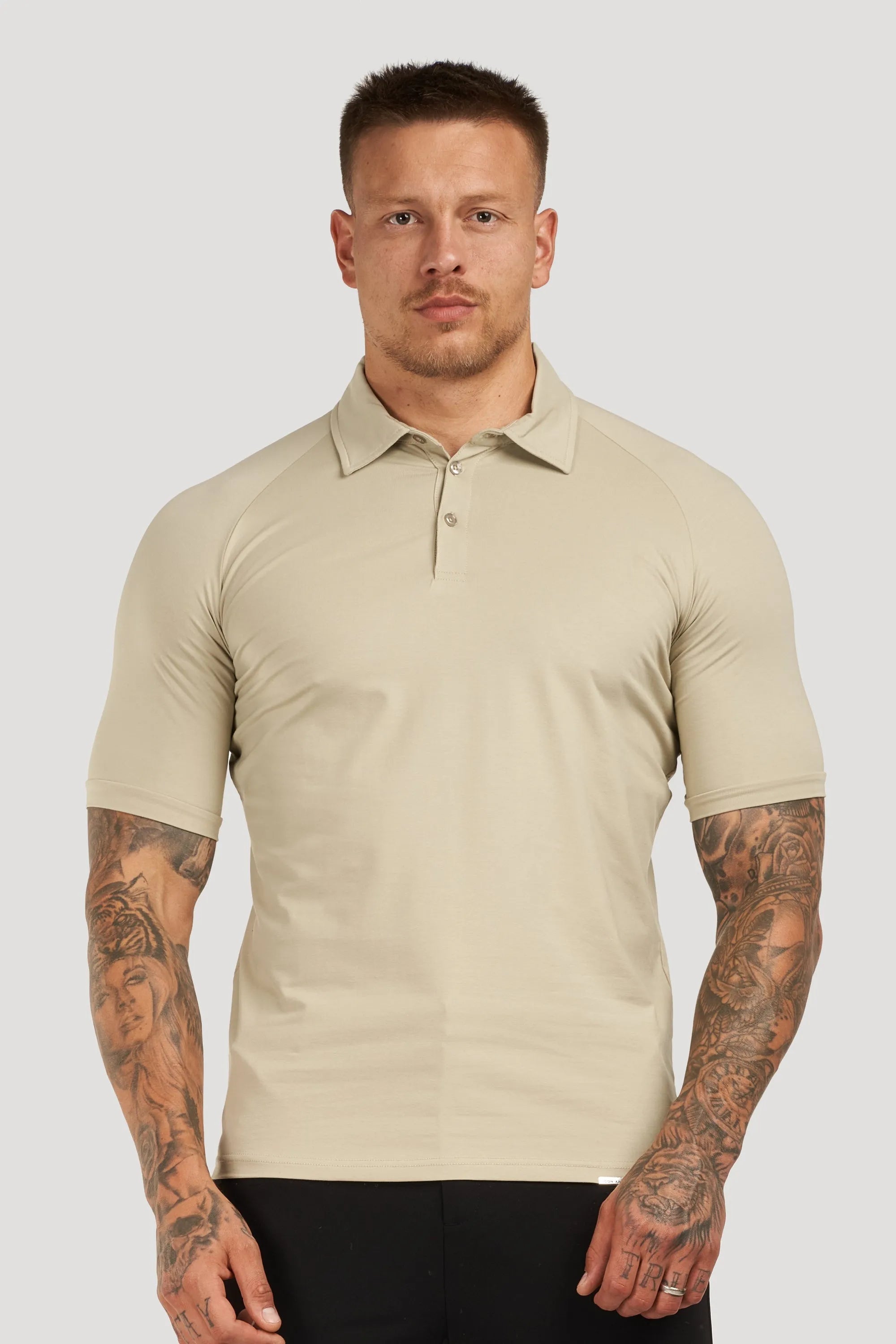 THE MUSCLE BUTTON POLO BUNDLE 3-PIECE SET - Maison Sydney