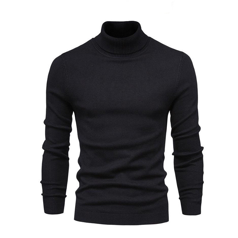 JANGSAN Merino Wool Turtleneck - Maison Sydney