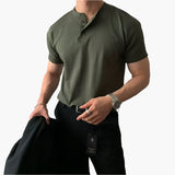 DAEGU Buttoned Collar T-Shirt - Maison Sydney