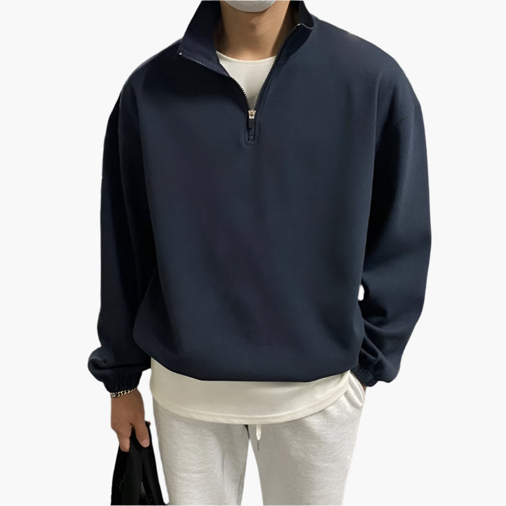 INCHEON Fleece Quarter Zip - Maison Sydney