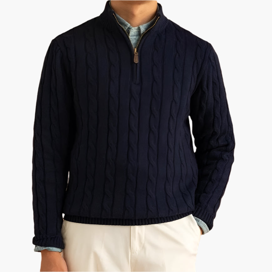 NAMJEJU Zipped Sweater - Maison Sydney