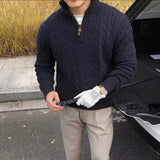 NAMJEJU Zipped Sweater - Maison Sydney