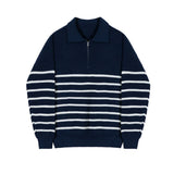 ANYANG Knit Half-Zip Sweater - Maison Sydney
