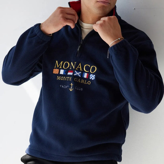 MONACO Old Money Half Zip - Maison Sydney