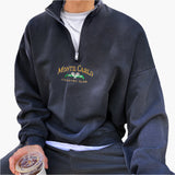 MONTE CARLO Vintage Quarter Zip - Maison Sydney
