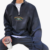 MONTE CARLO Vintage Quarter Zip - Maison Sydney