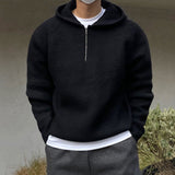TAEGU Semi Zip Hoodie - Maison Sydney