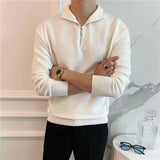 ANSEONG Fine Quarter Zip Sweater - Maison Sydney