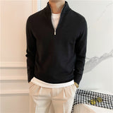 ANSEONG Fine Quarter Zip Sweater - Maison Sydney