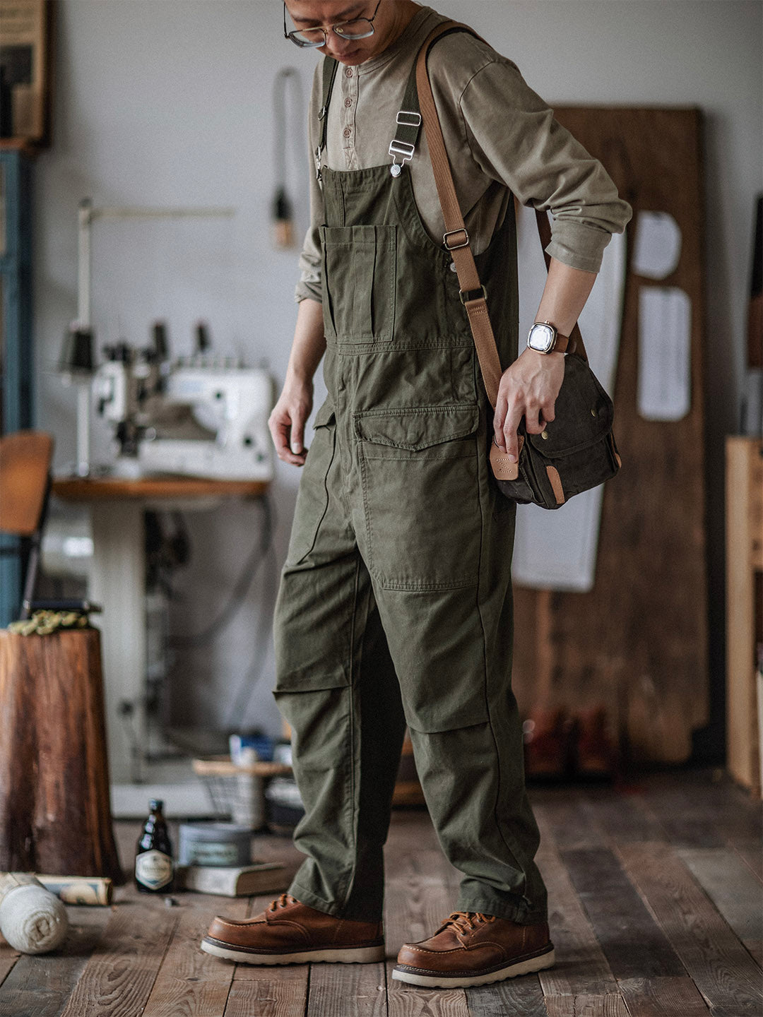 Crafter Bib Overalls - Threadford
