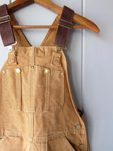 Duck Bib Overalls Canvas Workwear Dungarees - Threadford