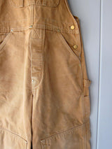 Duck Bib Overalls Canvas Workwear Dungarees - Threadford