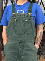 Duck Bib Overalls Canvas Workwear Dungarees - Threadford
