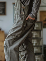 Carver Canvas Overalls - Threadford