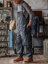 Sloppy Canvas Overalls - Threadford