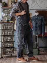 Sloppy Canvas Overalls - Threadford