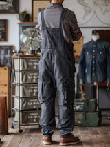 Sloppy Canvas Overalls - Threadford