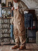 Sloppy Canvas Overalls - Threadford