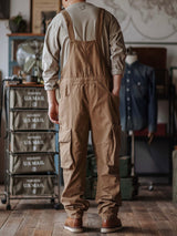 Sloppy Canvas Overalls - Threadford