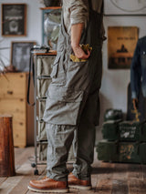 Sloppy Canvas Overalls - Threadford